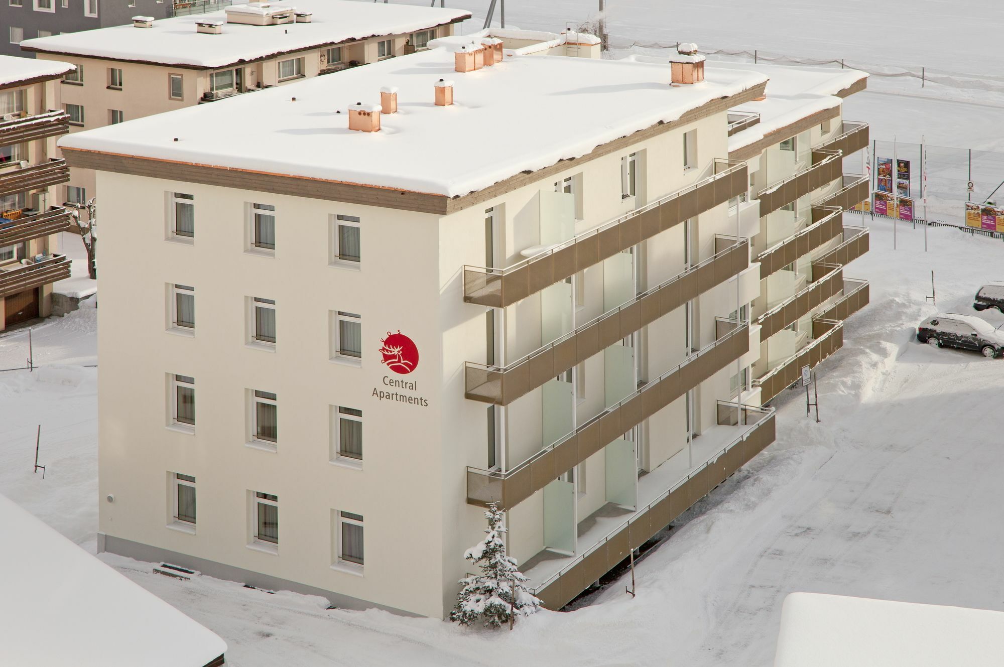 Central Apartments Davos Esterno foto